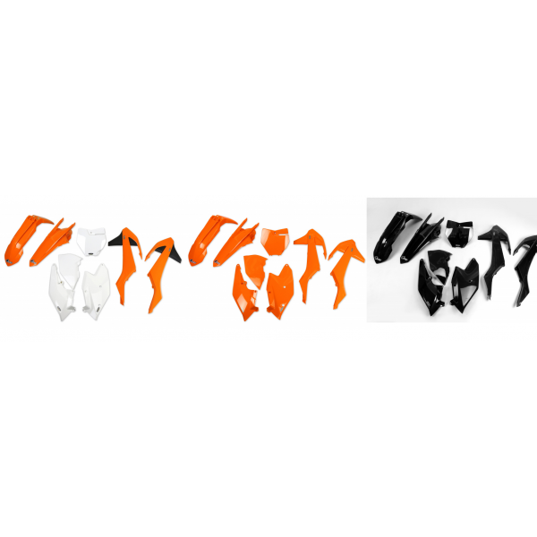 UFO SET PLASTIK KTM SX 125/150/250 2016-2018 UFO SET PLASTIK KTM SX 125/150/250 2016-2018